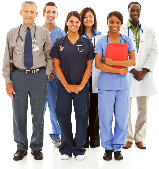 group image of healthcare professionals